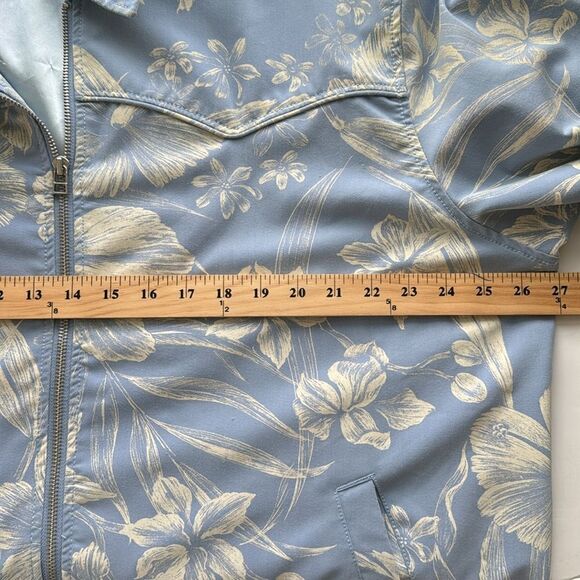 Urban Outfitters Floral Harrrington Hawaiian Lightweight Western Bomber Size XL - Picture 15 of 16